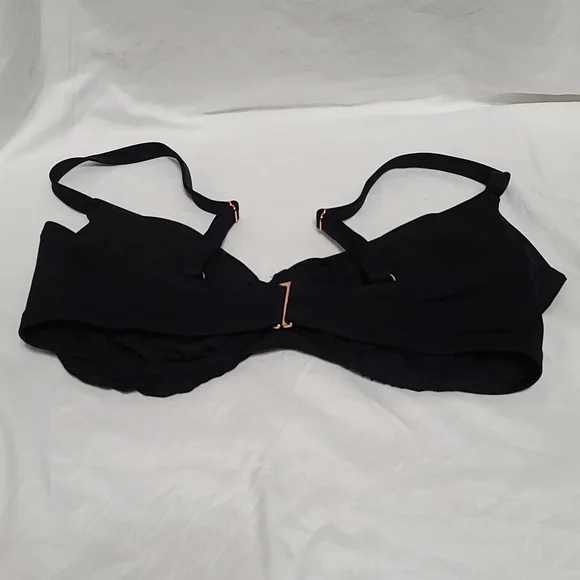 Black Shade & Shore bikini top 36d - Picture 2 of 3